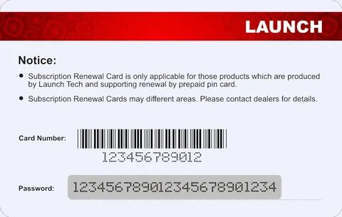 Update card