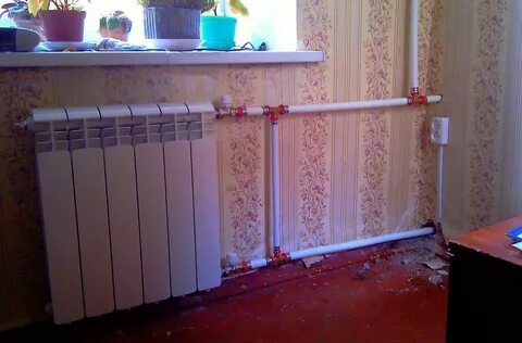 Присоединить радиатор