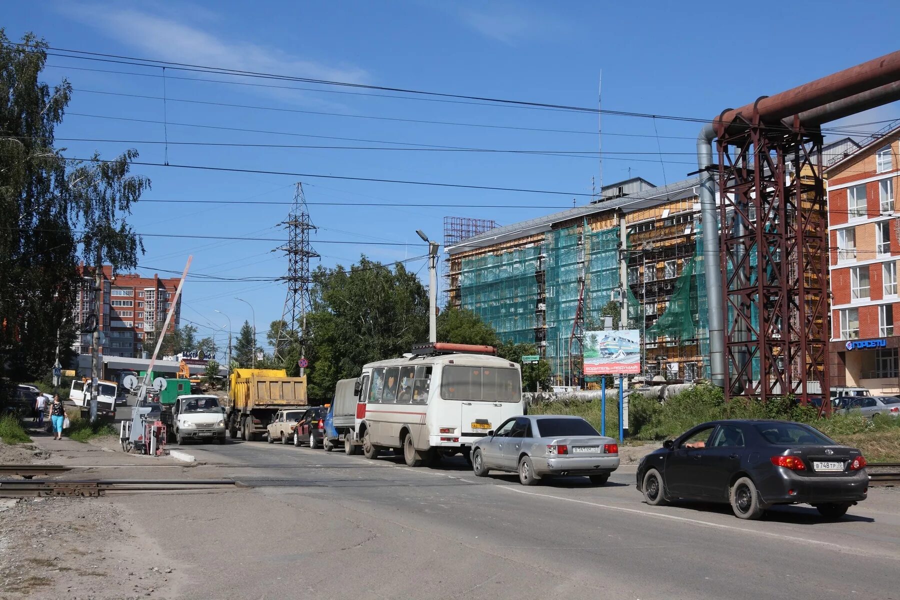 Томск переехать. Степановский переезд Томск. Степановка Томск. Путепровод Томск Степановка. Степановка Томск ретро.