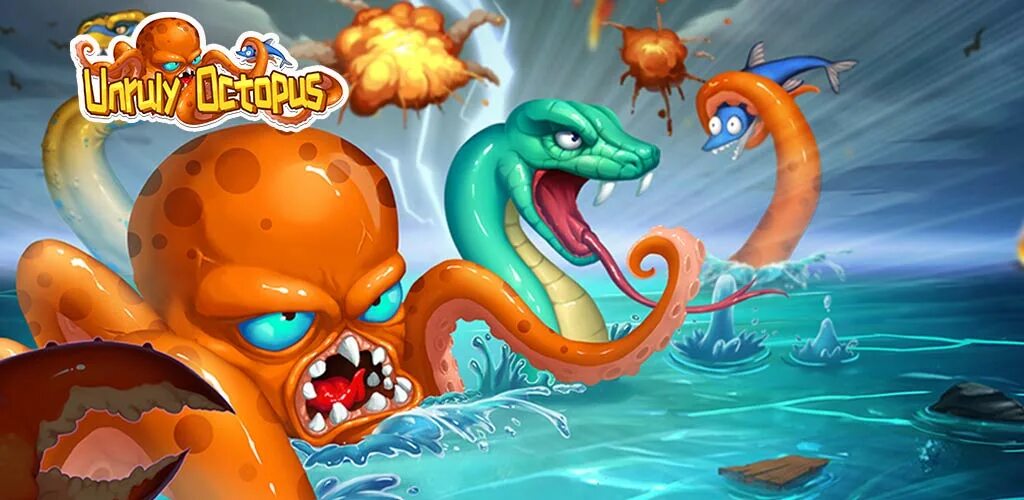 Осьминог на андроид. Octopus игра. осьминог андроид. сумасшедший осьминог. король осьминогов.