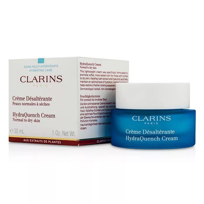 Clarins spf 15 увлажняющий крем. Clarins hydraquench. creme desalterante. крем кларанс вери драй скин. creme desalterante multi-hydratante. moisture quenching hydra-care cream.