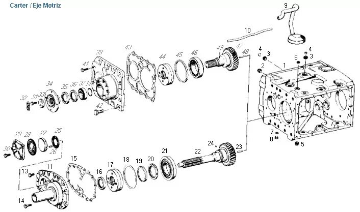 Схема сборки кпп zf 8 hp 65 Механизм переключения КПП ZF 9S1310 TO (Чертеж № 5: список деталей, стоимость за
