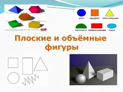 Объемные формы развертка 3 класс