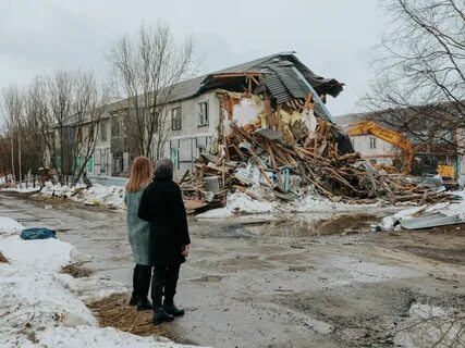 Дом аварийного поселка