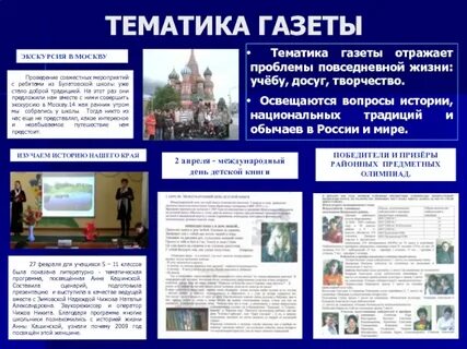 Презентация газеты