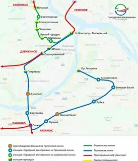 Городская электричка нижний новгород