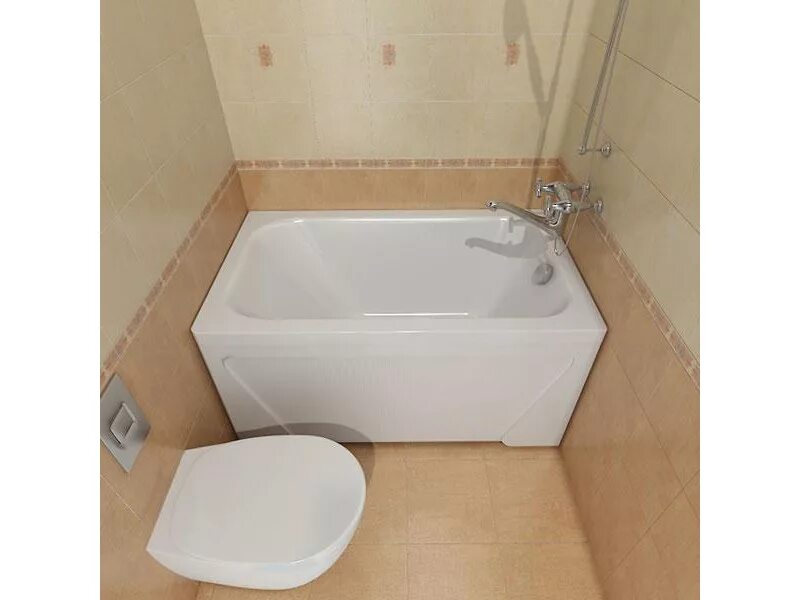 Ванна 120х70 в интерьере