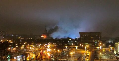 Когда горела москва