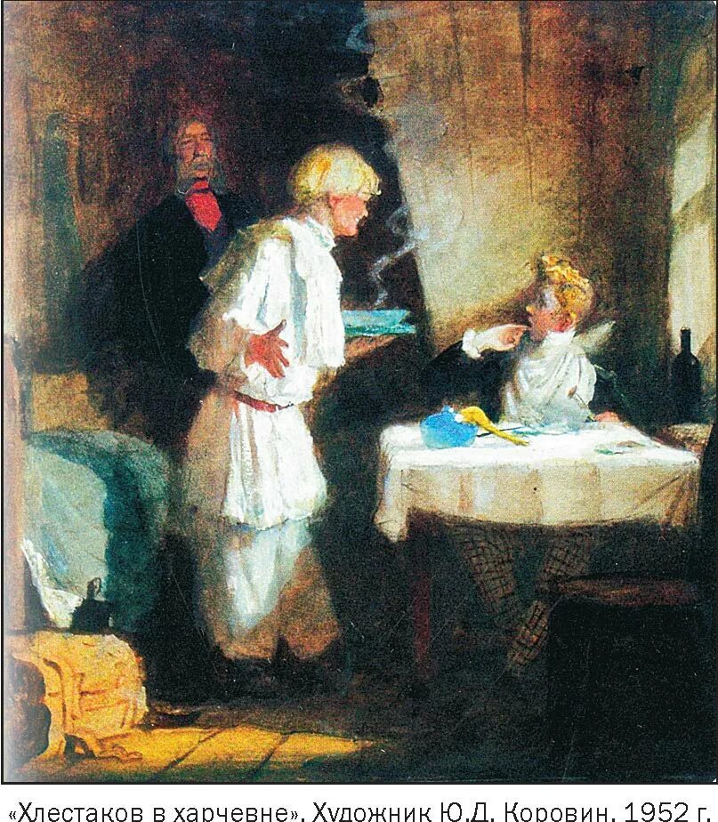 Коровин ревизор. Хлестаков в трактире. Осип слуга хлестакова. Хлестаков и осип. Ревизор гоголь городничий.