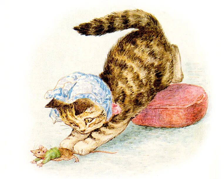 Беатрис значение. Miss moppet. беатрис поттер кошки. мисс поттер иллюстрации.
