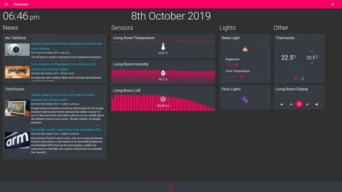 Widget home