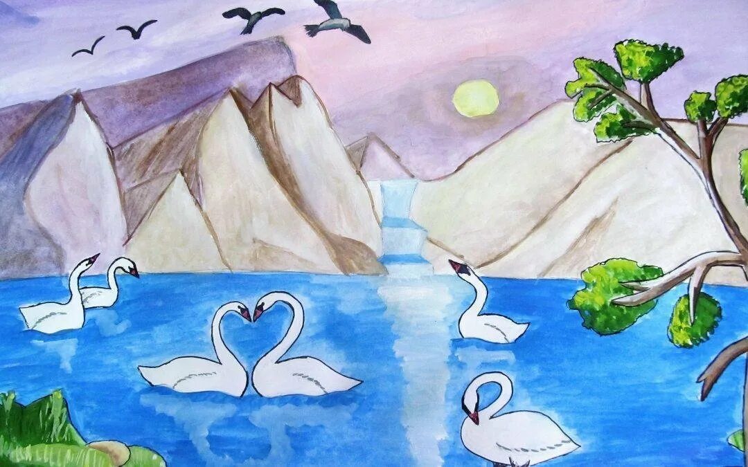 Нарисовать воду 2 класс окружающий мир. Рисунок на тему вода. Рисунок на тему природа. Рисунок на тему красота воды. Рисунки про воду на конкурс.