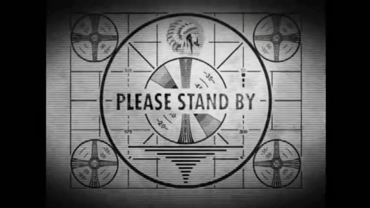 Please Stand by Fallout. Please Stand by Fallout gif. Значок please Stand by. Фоллаут 4 please Stand by.