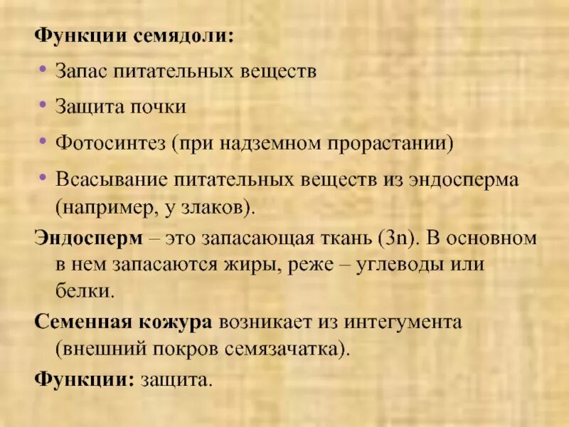 Спора содержит запас питательных веществ. Спора содержит запас питательных веществ