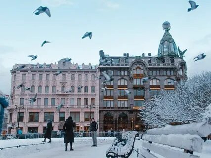 Зимние дни в петербурге