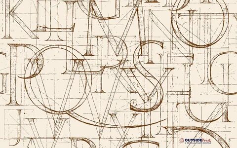Background fonts