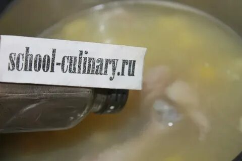 Почему куриный бульон белого цвета