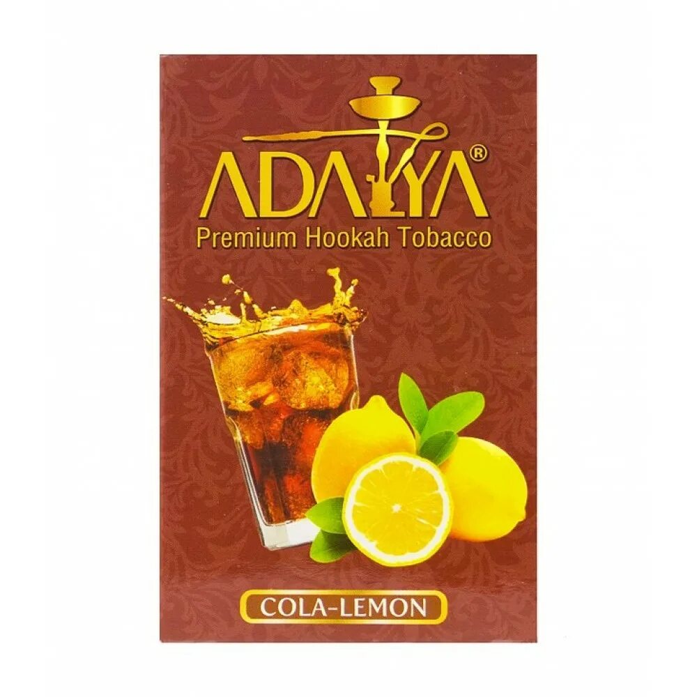 Кальян вкусы. Adalya cola lemon. табак для кальяна акциз адалия (adalya), 50гр кола-лимон (cola lemon). табак adalya premium hookah tobacco. табак для кальяна 50 гр.