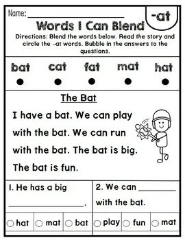 Sentence for began. Simple reading for Kindergarten. Simple reading Worksheets. CVC reading Comprehension. Simple Words for Kindergarten.