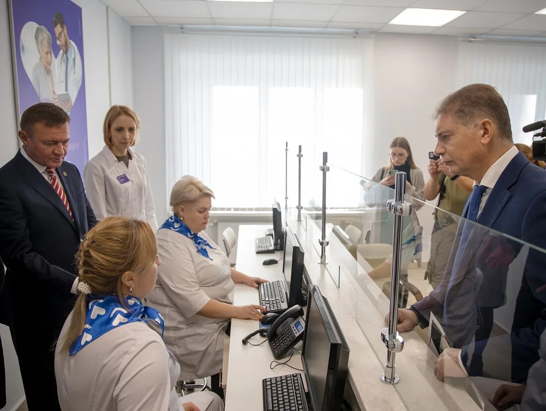 Поликлиника 3 Курск. Открытие поликлиники Курская. Главный врач 3 городской больницы Курск. Открытие 3 поликлиники Курск.