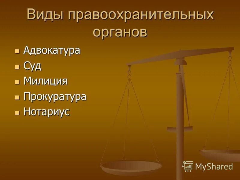 Полномочия правоохранительных органов рф