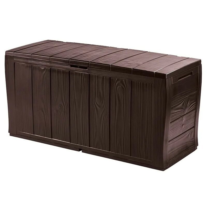 Хозблок woodlook. Сундук keter springwood 305л. Уличный ящик woodland 30. Сундук toomax wood line. Уличный пластиковый ящик.