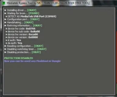 Mct mtk bypass