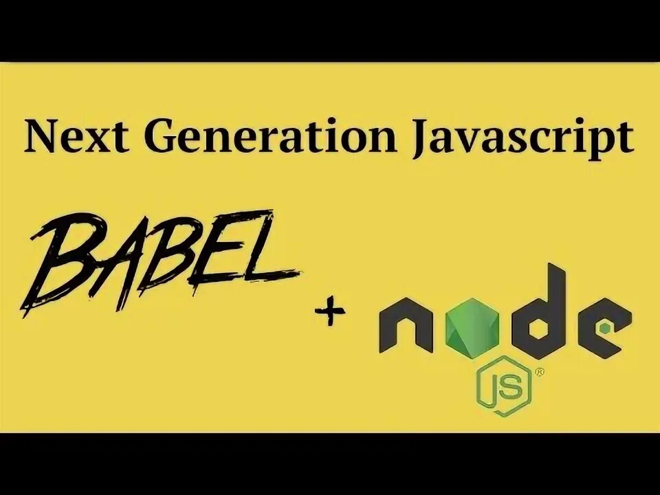 Babel node js. Babel node js