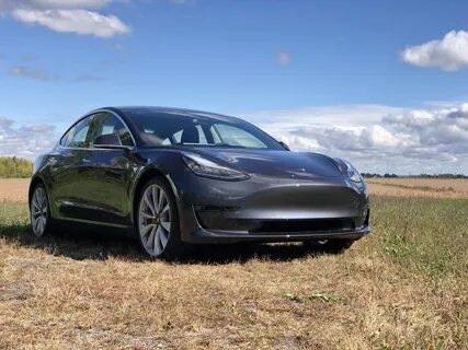 Tesla model 3 at