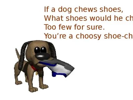 Does he choose