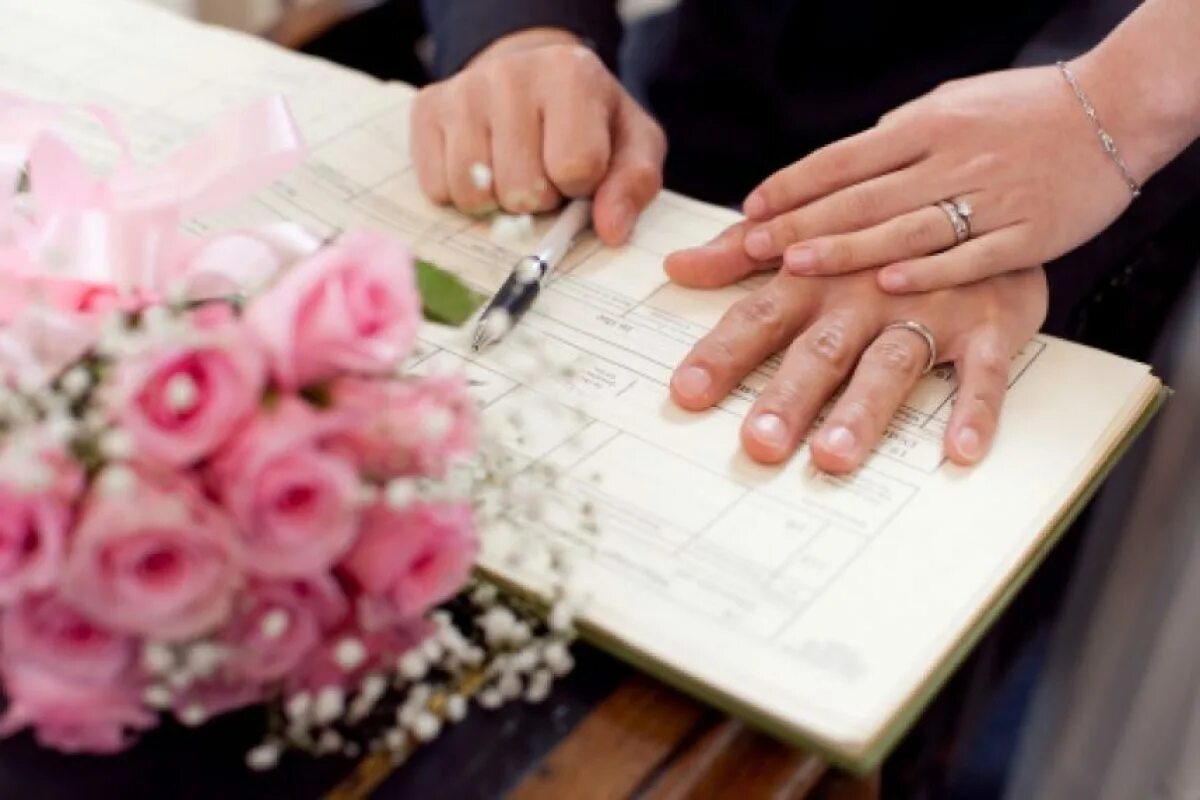 Регистрация брака. Роспись в ЗАГСЕ. Свадьба роспись в ЗАГСЕ. Церемония бракосочетания в ЗАГСЕ.