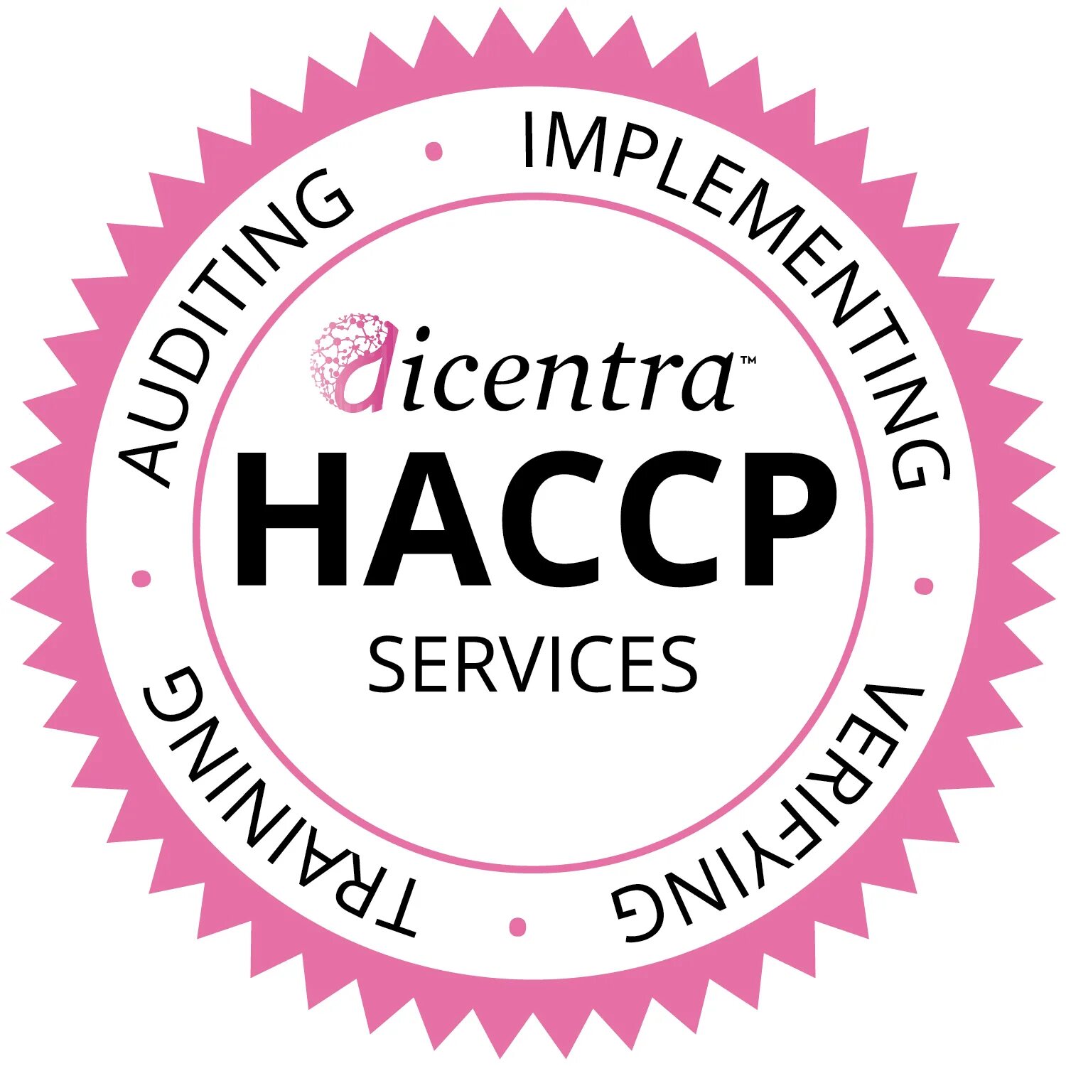 ХАССП. НАССР ХАССП. Печать ХАССП. HACCP значок.