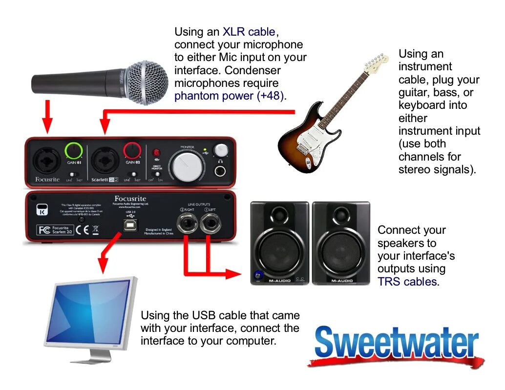 Звуковая карта focusrite 2i2. Focusrite scarlett 2i2 подключить аналоговый синтезатор. гитара интерфейс скарлет 2i2. focusrite scarlett 4i4 схема подключения. scarlett 2i2 2rd gen схема подключения.