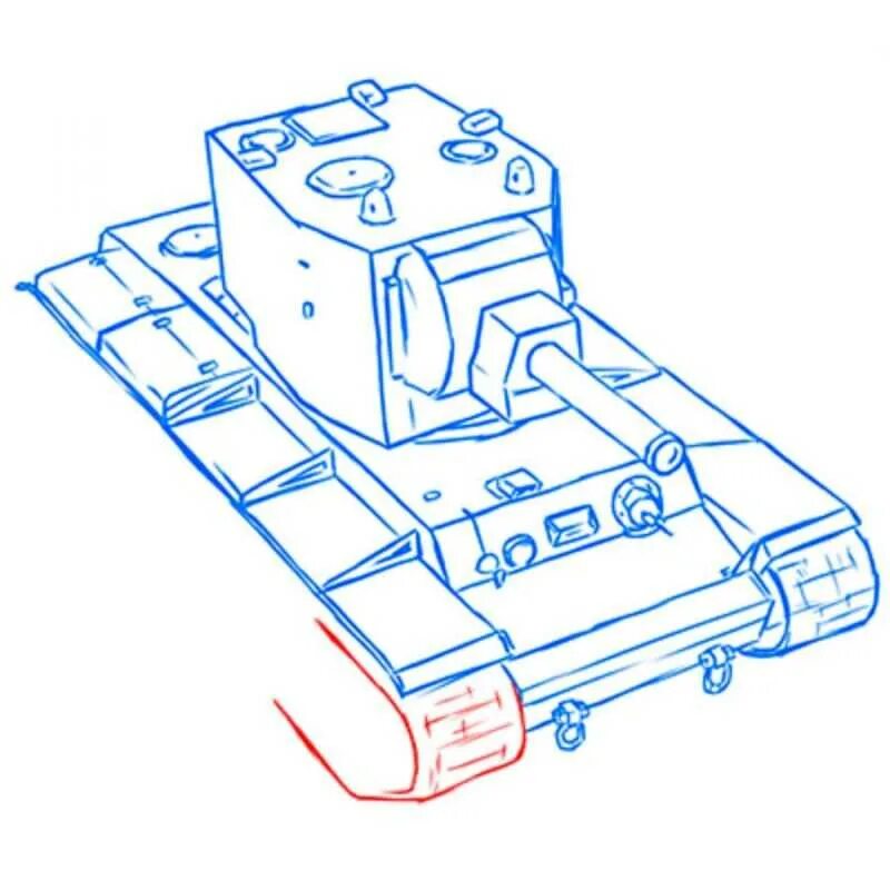 Ис легко. Танк кв 2 рисунок. Танк кв2 пошагово. Нарисовать танк кв 2. Танк кв 2 для рисования.