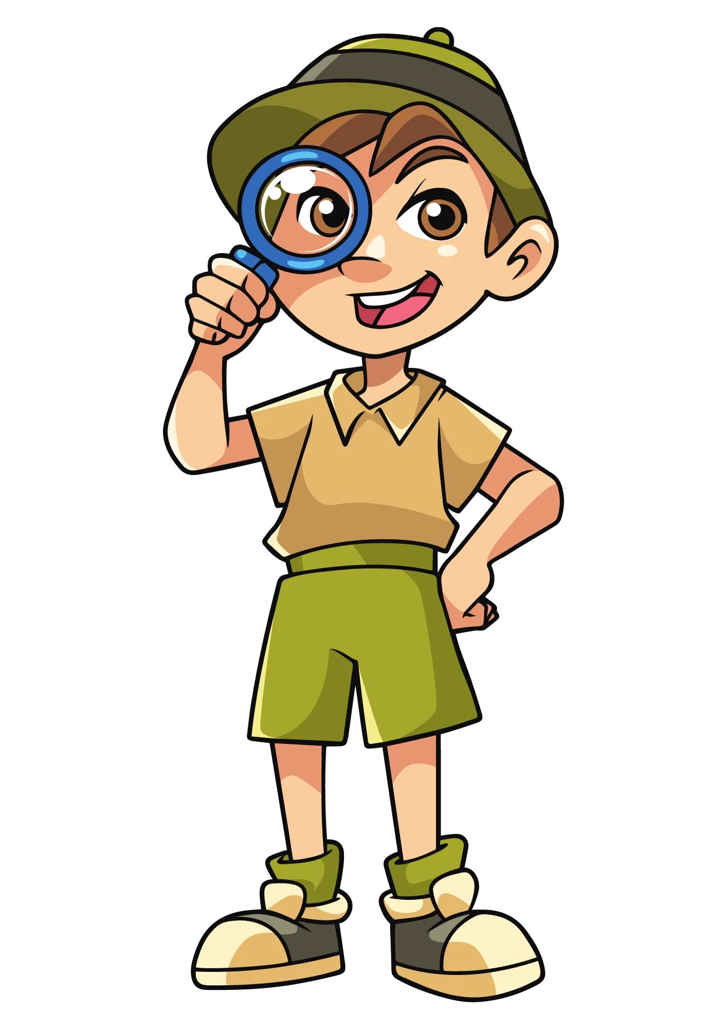 Ребенок сыщик. Эмблема следопыты. Юный следопыт. Исследователь с лупой. Археолог иллюстрация.
