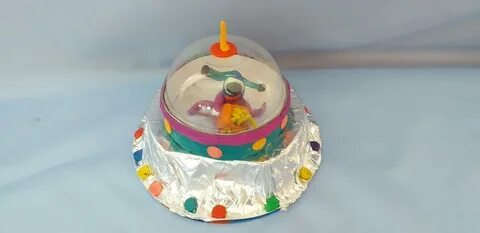 Летающая тарелка своими руками