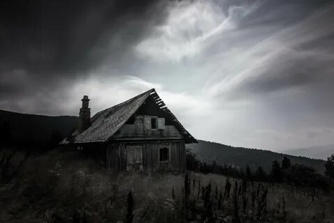 Gloomy village