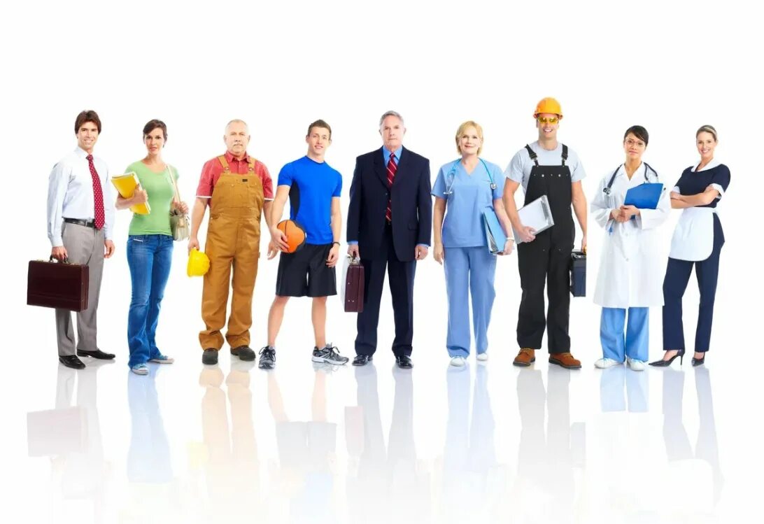 Разные профессии. Квалифицированные работники. Профессии людей. Люди разных профессий. Рабочие профессии.