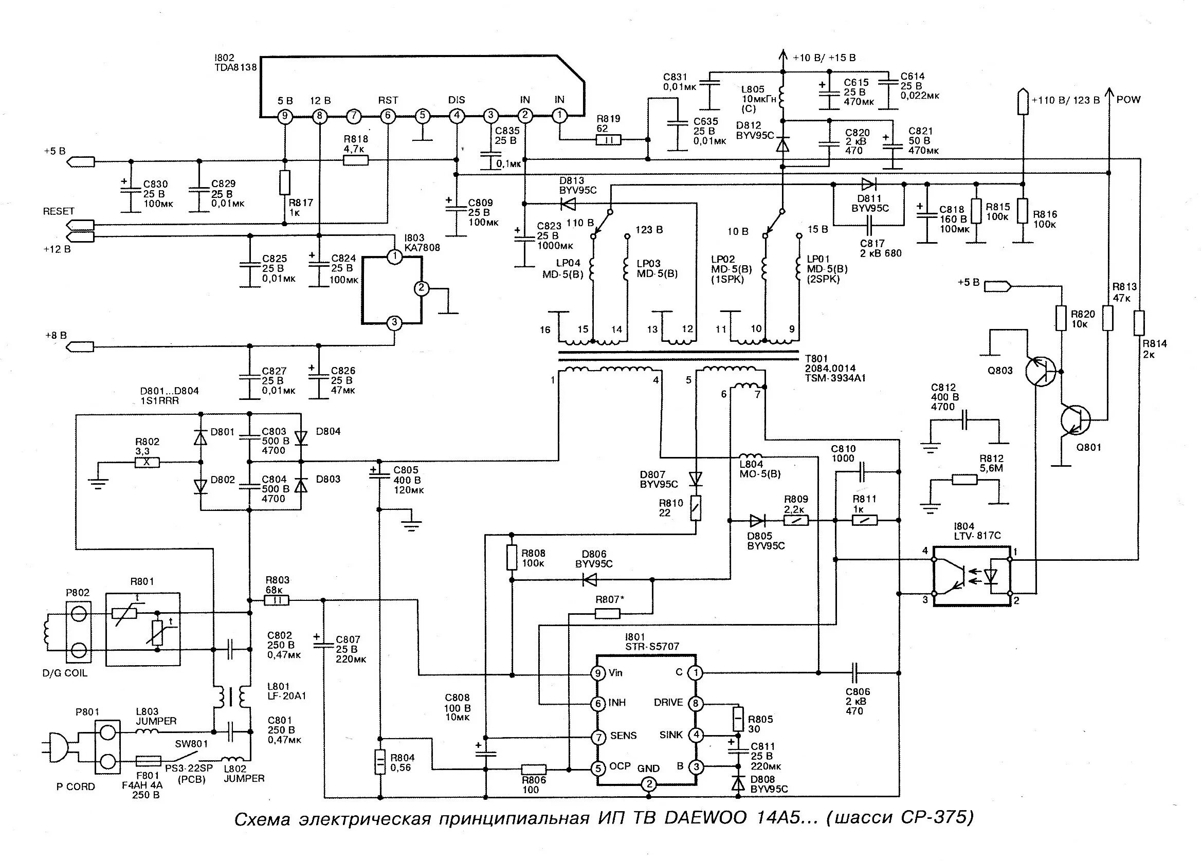 Схема буд. Схема ТВ Daewoo 21q2m. Схема телевизора Daewoo 21d7t. Телевизор Daewoo kr14u1t схема. T2t блок питания схема.