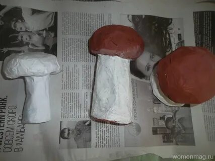 Сделать грибочки своими руками