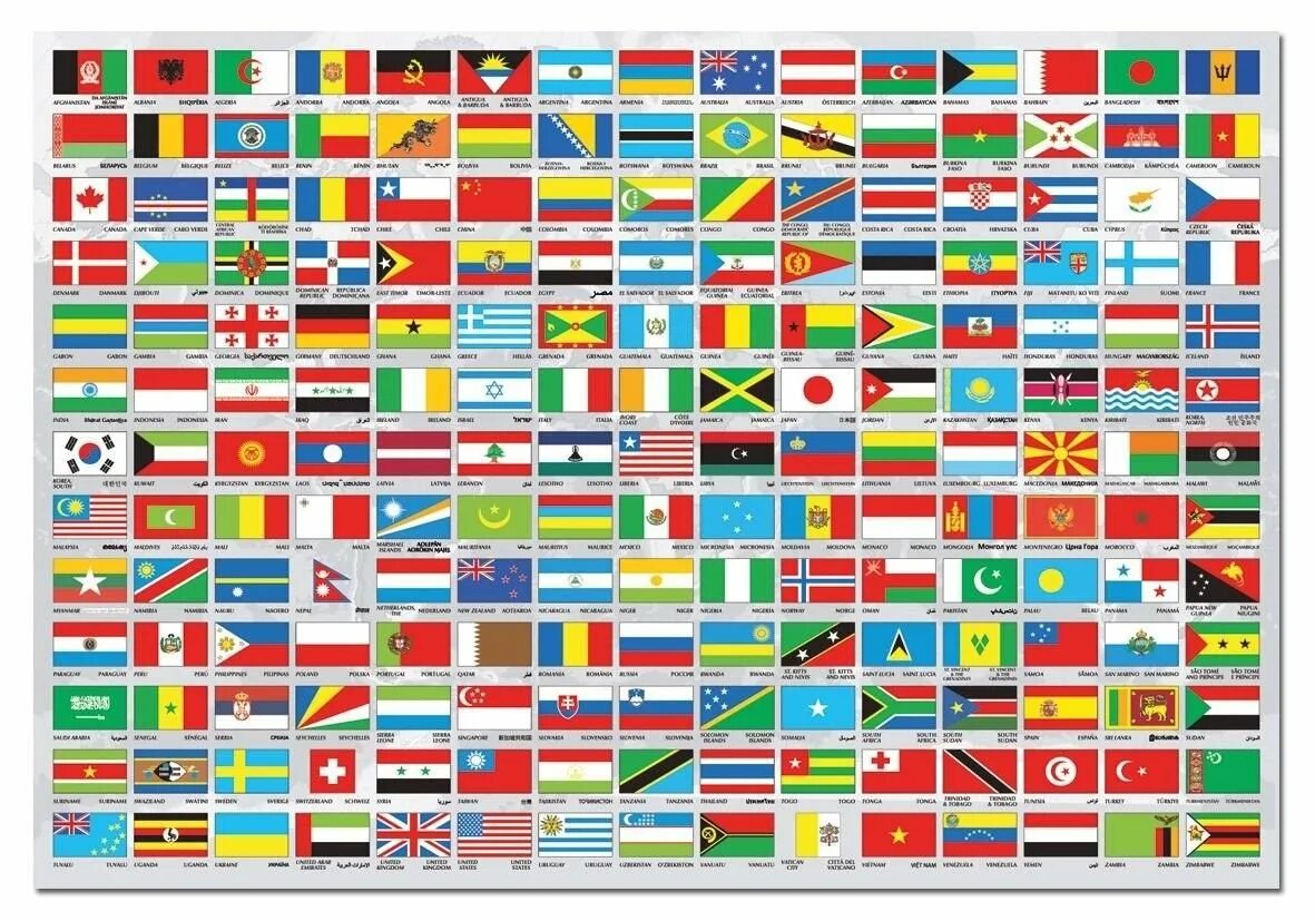 Ну все страны. Флаги государств.