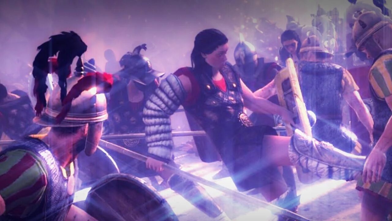 Cleopatra vs gladiator