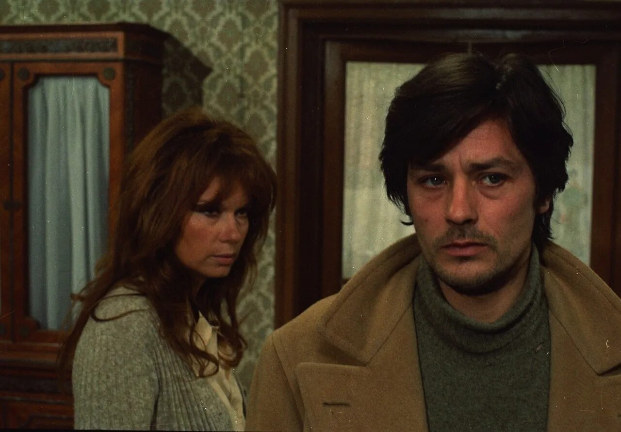 Первая ночь покоя 1972. Первая ночь покоя фильм 1972. леа массари. леа массари и ален делон. alain delon 1972.
