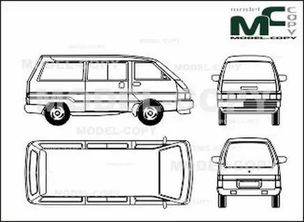 Nissan vanette размеры