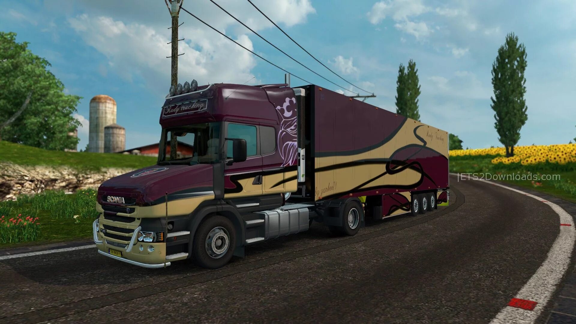 скины на грузовик truckers of europe