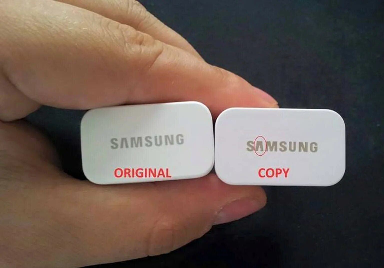 Чем отличается аналог от оригинала. Samsung оригинал. Оригинал и копия.