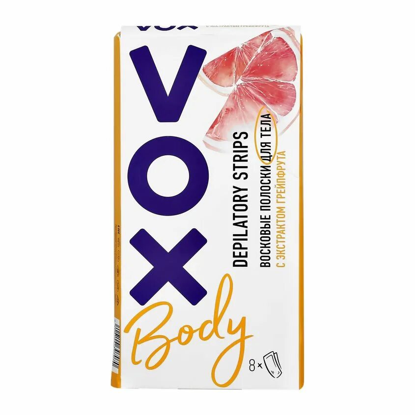 Восковые полоски для лица vox. Восковые полоски vox для тела с экстрактом манго 8 шт. Полоски для депиляции вокс. Восковые полоски vox. Vox полоски для депиляции.