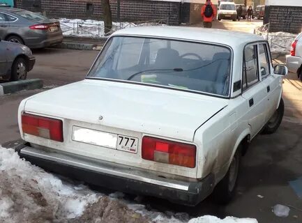 Ваз 2105 задний вид