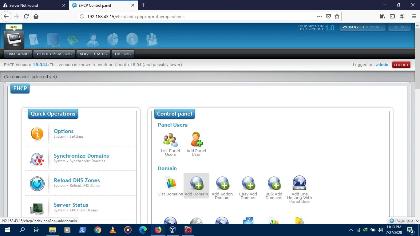 Wp domain php