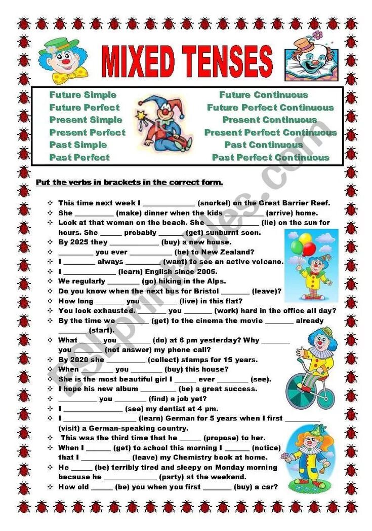 Mixed Tenses. Грамматика Mixed Tenses. Mixed Tenses exercises ответы. Worksheets Tenses английского. Mixed tenses worksheet